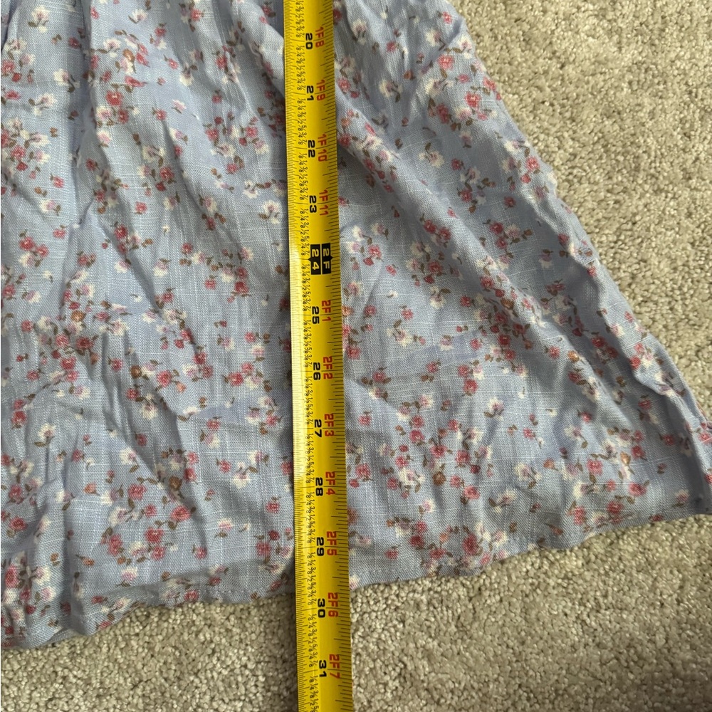 Altar'd State Light Blue Floral Babydoll Dress - Picture 4 of 10